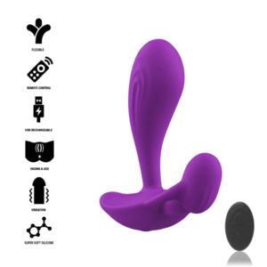 INTENSO – SHELLY ANAL PLUG CONTROLE REMOTO ROXO