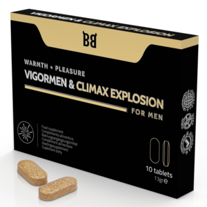 BLACKBULL BY SPARTAN™- VIGORMEN & CLIMAX EXPLOSION MAIOR PRAZER PARA HOMENS 10 C PSULAS