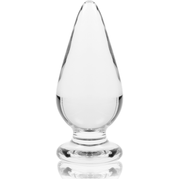 NEBULA SERIES BY IBIZA™ - MODELO 4 ANAL PLUG VIDRO BOROSILICADO 11 X 5 CM TRANSPARENTE - Image 3