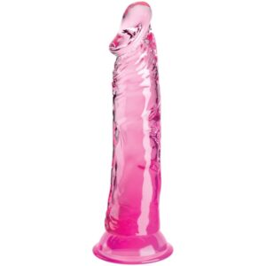 KING COCK CLEAR – PÊNIS REALISTA  19,7 CM ROSA