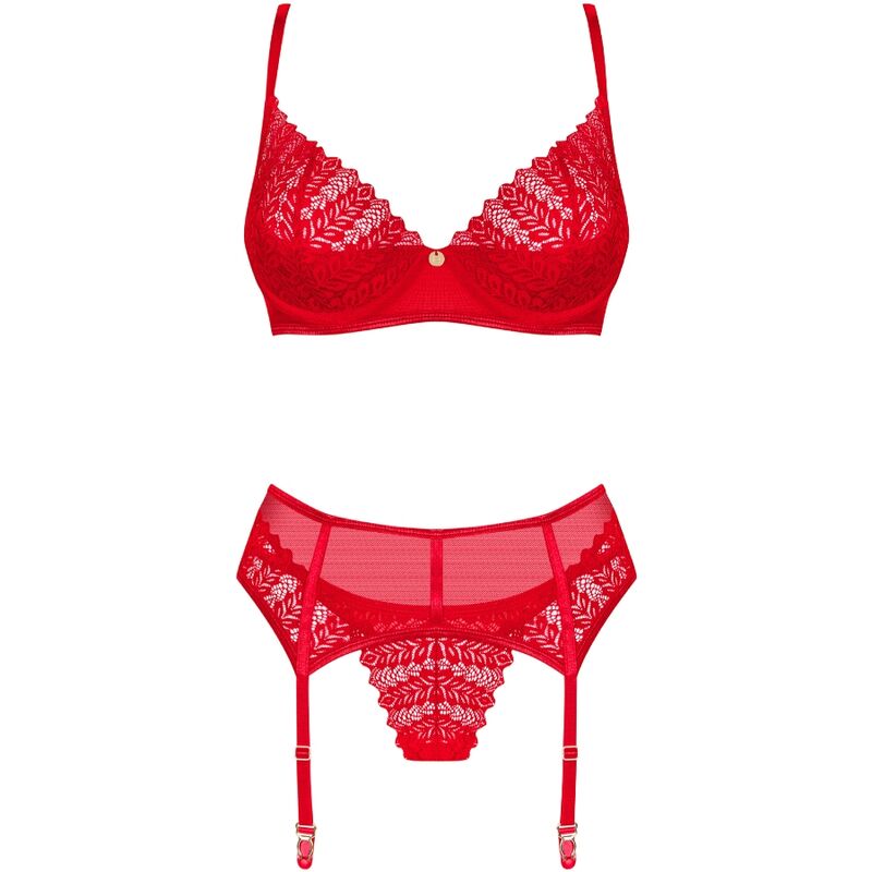 OBSESSIVE - INGRIDIA CONJUNTO DUAS PEÇAS VERMELHO XS/S - Image 6