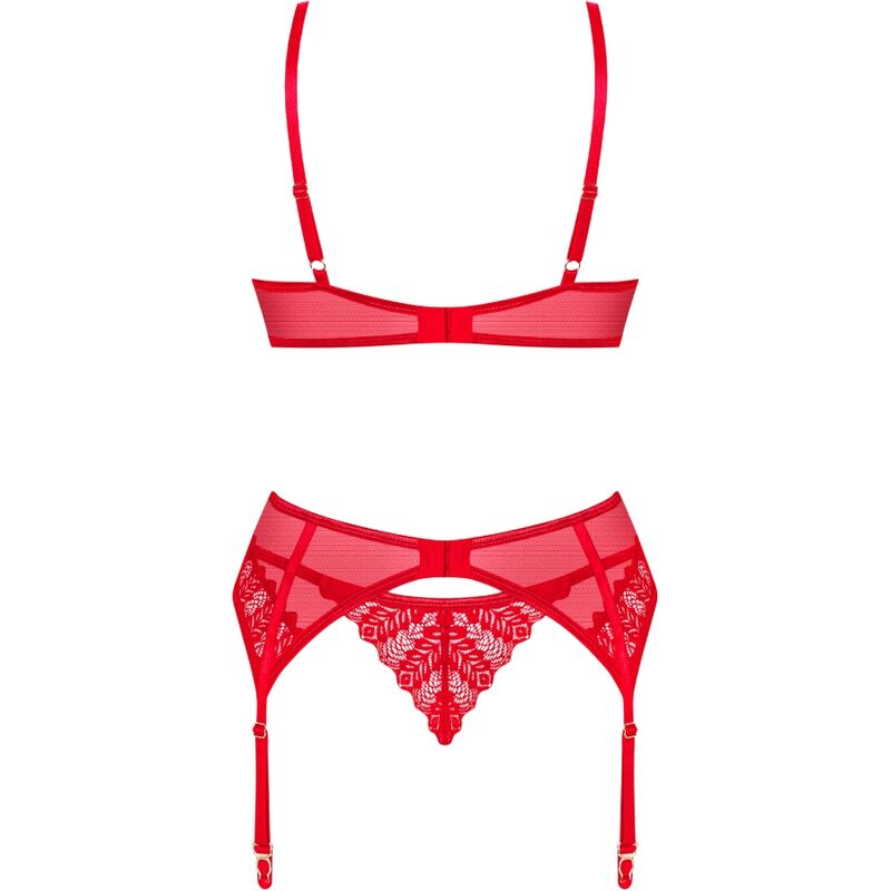 OBSESSIVE - INGRIDIA CONJUNTO DUAS PEÇAS VERMELHO XS/S - Image 7