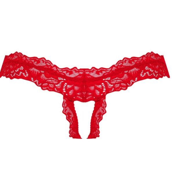 OBSESSIVE - AMOR CHERRIS TANGA  CROTCHLESS L/XL - Image 6