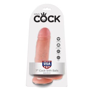 KING COCK  7″ COM ESFERAS 17,8 CM