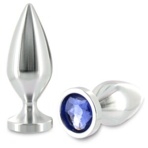 METALHARD ANAL PLUG DIAMOND CRISTAL MEDIUM 8,89CM