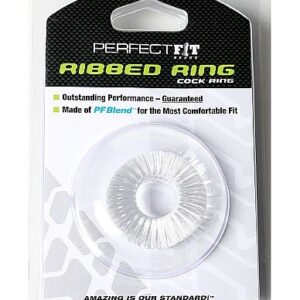 ANEL RIBBED FIT PERFECT FIT CLEAR