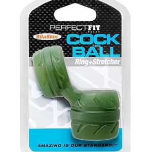 PERFECT FIT SILASKIN COCK & BALL VERDE