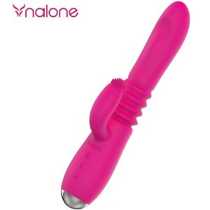 NALONE VIBRADOR PARA CIMA E PARA BAIXO E COELHO COM ROTAÇÃO