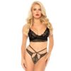 CONJUNTO DE PERNA AVENIDA 2 PEÇAS CORTE TIRAS G STRING S/M - Image 4