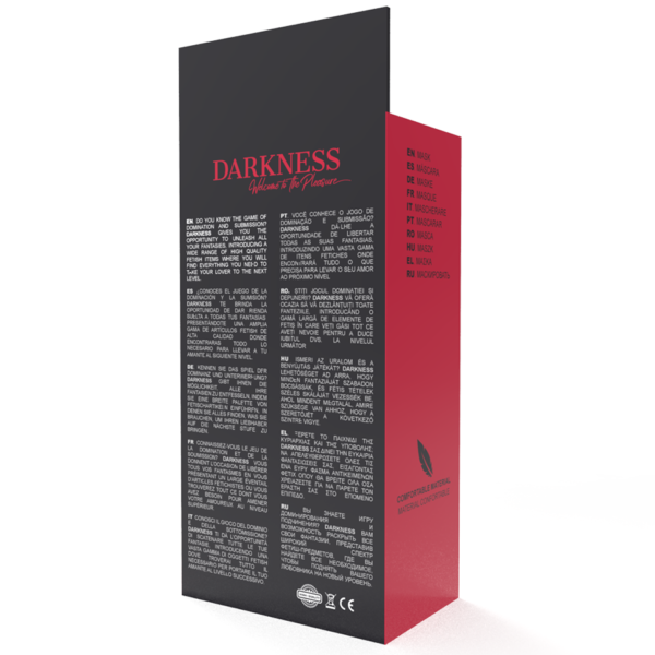 DARKNESS™ - MÁSCARA VERMELHA RETA - Image 6