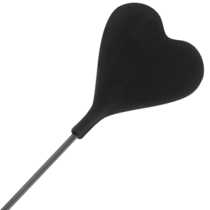 DARKNESS™ – CHICOTE DE PENAS DE AMOR NEGRO 40 CM