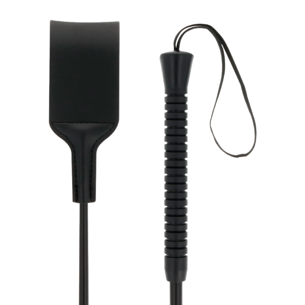 DARKNESS™ - CHICOTE BDSM FETICHE PRETO GRANDE