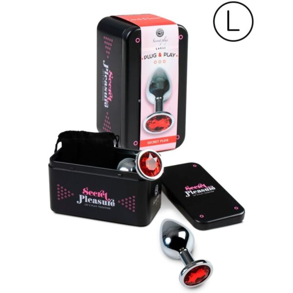 SECRETPLAY PLUG ANAL ROJO L - Image 2