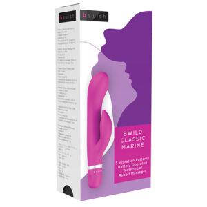 B SWISH – BWILD CLASSIC MARINE COELHO VIBRADOR CERISE