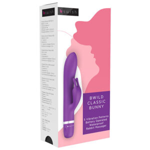 B SWISH MASSAGER BWILD CLASSIC BUNNY PURPLE