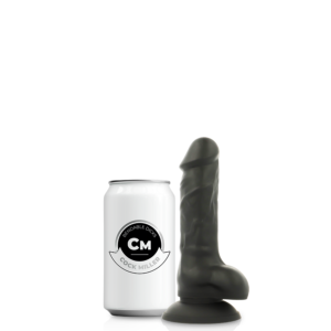 COCK MILLER DENSIDADE DE SILICONE COCKSIL ARTICULÁVEL PRETO 13CM