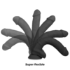 COCK MILLER DENSIDADE DE SILICONE COCKSIL PRETO 24 CM - Image 4