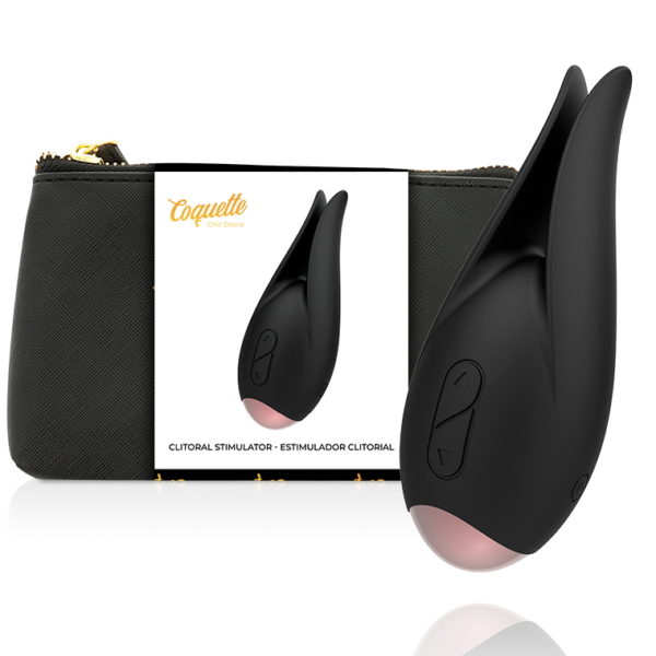 COQUETTE CHIC DESIRE - ESTIMULADOR CLITORIAL PRETO / OURO