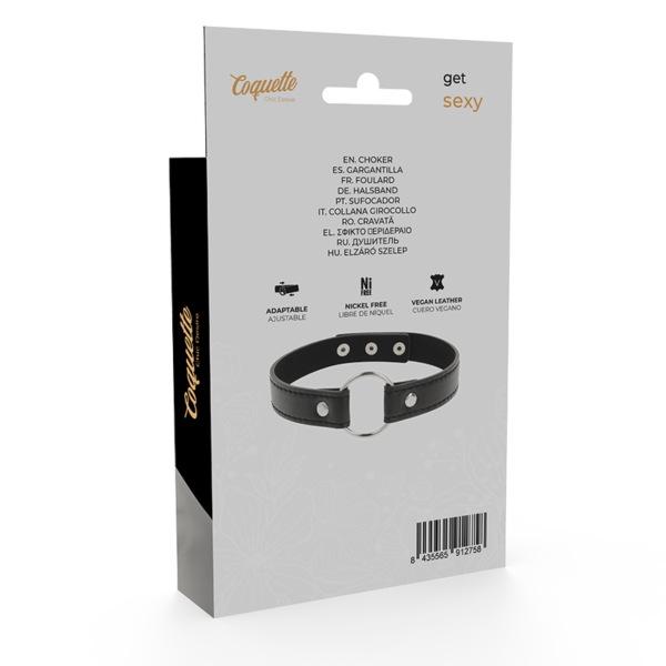 COQUETTE CHIC DESIRE™ - ACESSÓRIO MULHER COLAR DE COURO VEGANO - Image 6