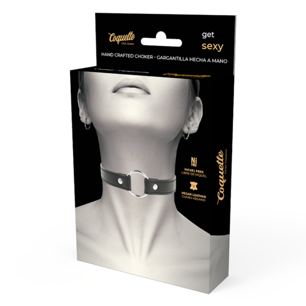 COQUETTE CHIC DESIRE™ - ACESSÓRIO MULHER COLAR DE COURO VEGANO - Image 5