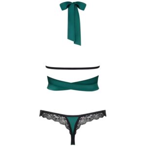 OBSESSIVE – SENSUELIA SET DOS PIEZAS VERDE S/M