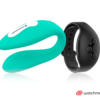 WEARWATCH™ - VIBRADOR DE TECNOLOGIA DUPLA WATCHME AQUAMARINE / JET - Image 3