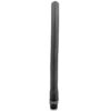 ALL BLACK - DUCHE ANAL DE SILICONE 27 CM