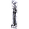 TUDO PRETO - CHUVEIRO ANAL DE SILICONE FRISADO 27 CM - Image 3