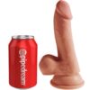 KING COCK PLUS 3D COCK COM BOLAS 17 CM - Image 3