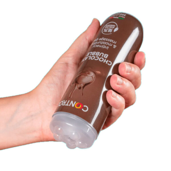 GEL DE MASSAGEM CONTROL 3 EM 1 BOLHA DE CHOCOLATE 200 ML - Image 4