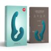 FUN FACTORY - SHARE LITE DOUBLE DILDO DEEP SEA BLUE - Image 3