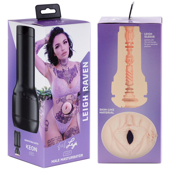 KIIROO PACK KEON + FEEL LEIGH RAVEN + LUBRIFICANTE AQUA QUALIDADE 50 ML - Image 6
