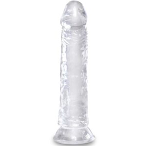 KING COCK CLEAR – PÊNIS REALISTA 19,7 CM TRANSPARENTE