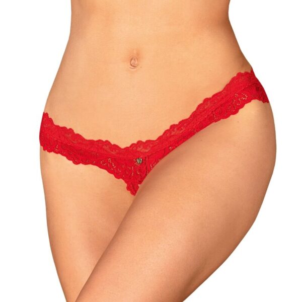 OBSESSIVE - AMOR CHERRIS TANGA  CROTCHLESS L/XL - Image 8