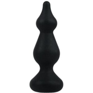 ADRIEN LASTIC – AMUSE PLUG ANAL SILICONE PRETO TAMANHO S