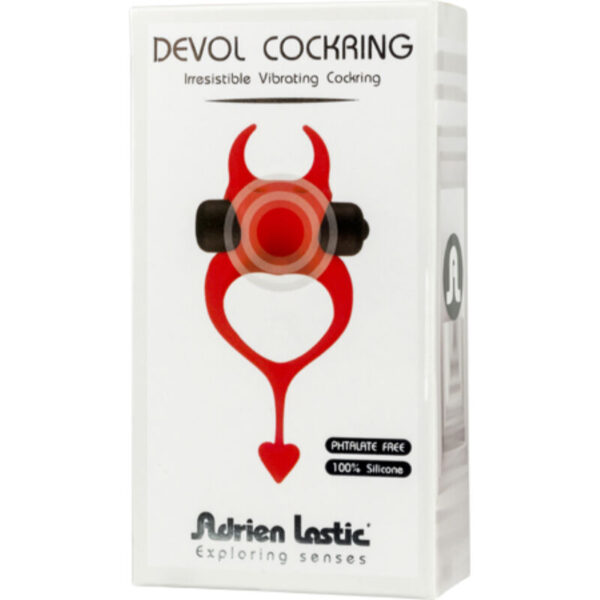 ADRIEN LASTIC - DEVOL COCKRING ANEL VIBRADOR VERMELHO - Image 5
