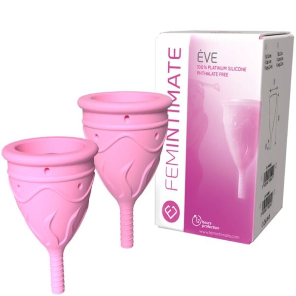FEMINTIMATE - COPO MENSTRUAL DE SILICONE EVE TAMANHO S - Image 7