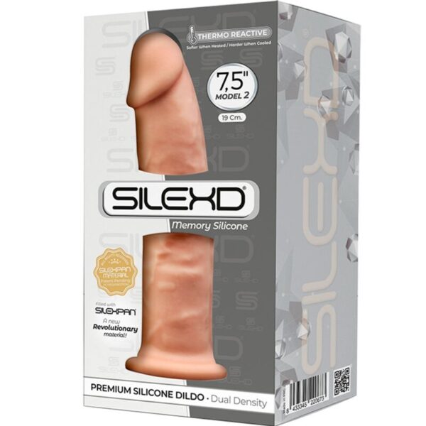 SILEXD - MODELO 2 PÊNIS REALÍSTICO PREMIUM SILEXPAN SILICONE 19 CM - Image 4