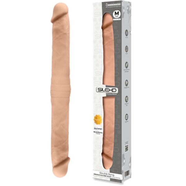 SILEXD - PÊNIS REALISTA DUPLO PREMIUM SILEXPAN SILICONE 42,5 CM - Image 3