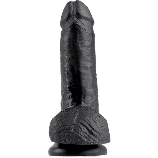 KING COCK 7" GALO PRETO COM BOLAS 17,8 CM - Image 3