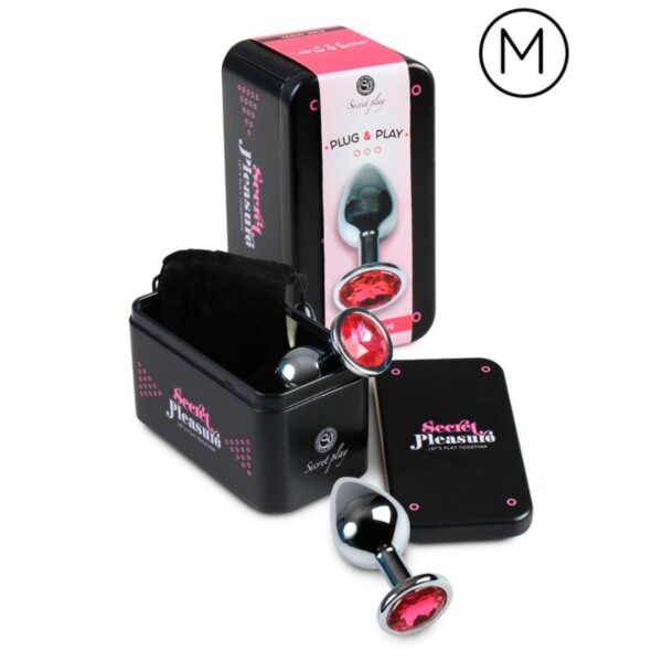 SECRETPLAY - PLUG ANAL FUCHSIA 8 CM - Image 3
