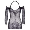LEG AVENUE TWIST HALTER LACE MINI VESTIDO TAMANHO ÚNICO - Image 3