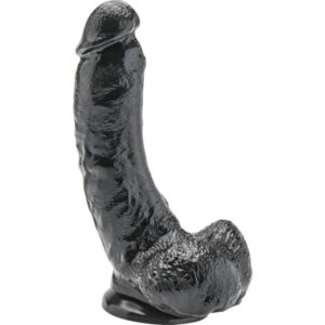 GET REAL – DILDO 20,5 CM COM BOLAS PRETAS