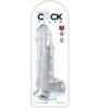 KING COCK CLEAR - DILDO COM TESTÍCULOS 20,3 CM TRANSPARENTE - Image 3