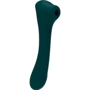 ALIVE – SUCKER E VIBRADOR QUIVER VERDE