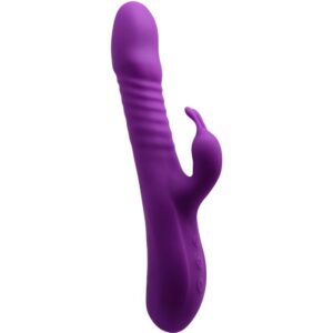 ALIVE – ROMAX VIBRADOR COELHO SILICONE VIOLETA