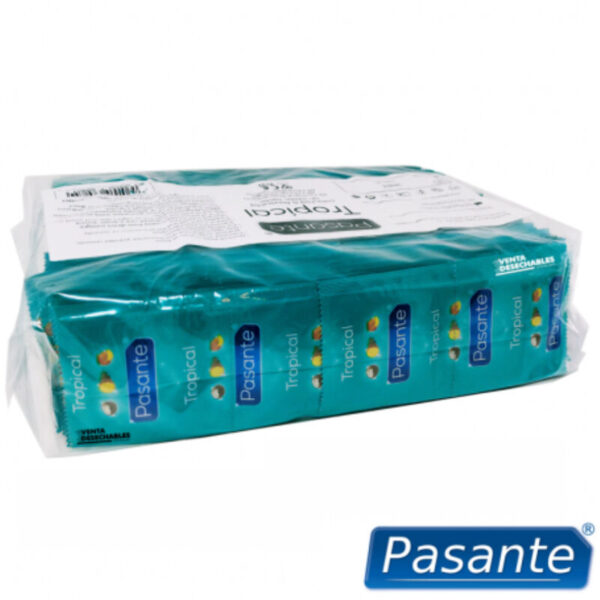 PASANTE - SACO TROPICAL DE PRESERVATIVOS 144 UNIDADES - Image 3