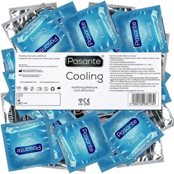 PASANTE - SACO EFEITO REFRIGERANTE DE PRESERVATIVOS 144 UNIDADES - Image 4
