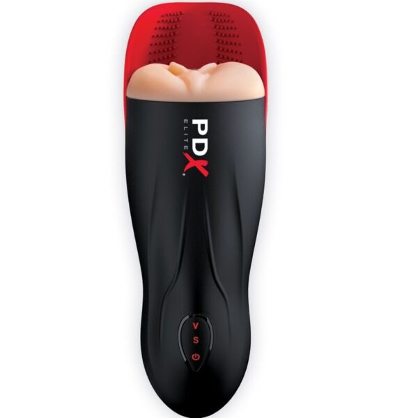 PDX ELITE - STROKER FUCK-O-MATIC VAGINA DUPLA VIBRAO PÊNIS E TESTÍCULOS - Image 3