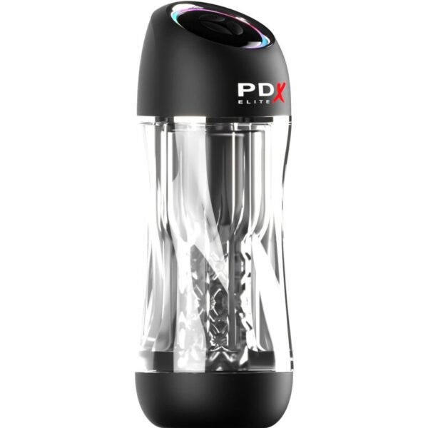 PDX ELITE - VIBRADOR STROKER VIEWTUBE PRO TRANSPARENTE - Image 3